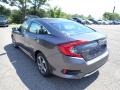 Modern Steel Metallic - Civic LX Sedan Photo No. 3