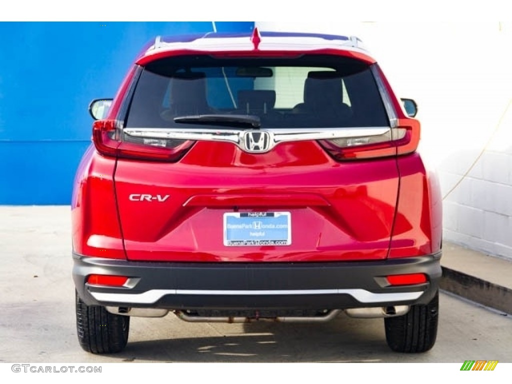 2020 CR-V EX - Radiant Red Metallic / Gray photo #5