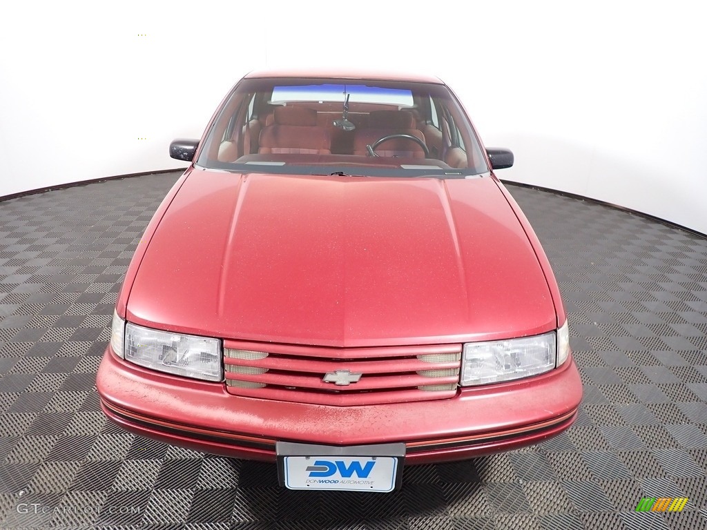 1992 Lumina Euro Sedan - Medium Garnet Red Metallic / Red photo #3