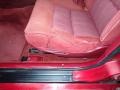 1992 Chevrolet Lumina Red Interior Front Seat Photo