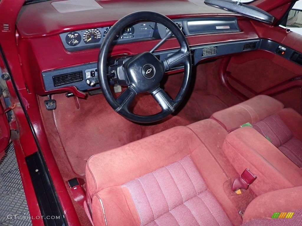 1992 Lumina Euro Sedan - Medium Garnet Red Metallic / Red photo #17