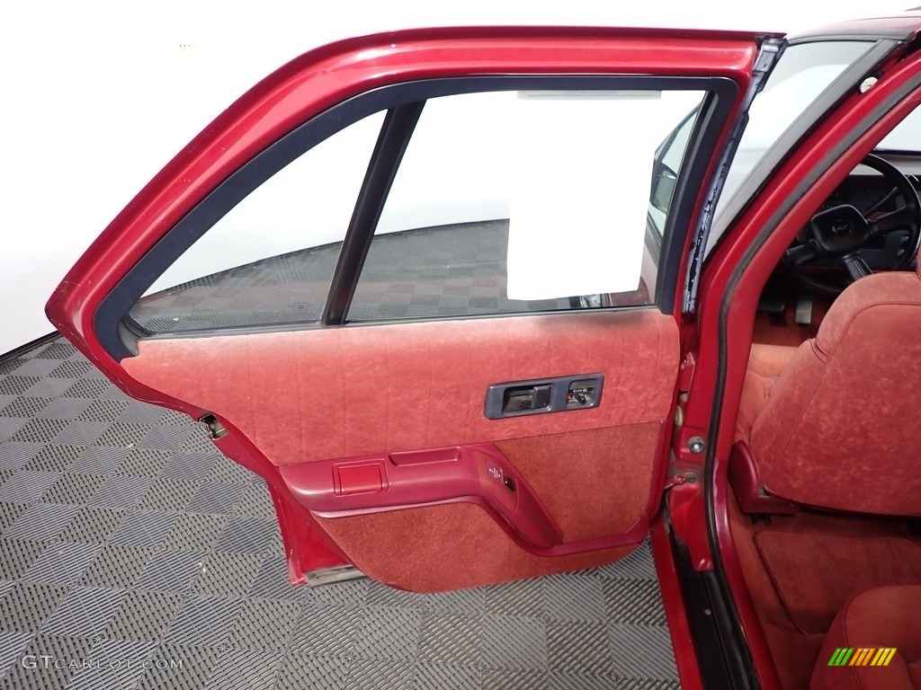 1992 Lumina Euro Sedan - Medium Garnet Red Metallic / Red photo #18