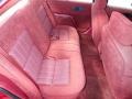 1992 Chevrolet Lumina Red Interior Rear Seat Photo