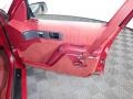 1992 Chevrolet Lumina Red Interior Door Panel Photo