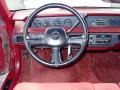 1992 Chevrolet Lumina Red Interior Steering Wheel Photo