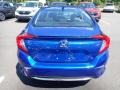 2020 Aegean Blue Metallic Honda Civic EX Sedan  photo #4