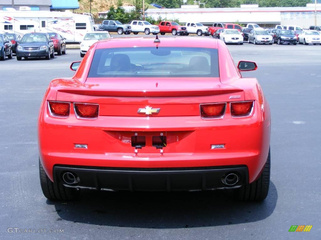 2010 Camaro SS Coupe - Victory Red / Black photo #9