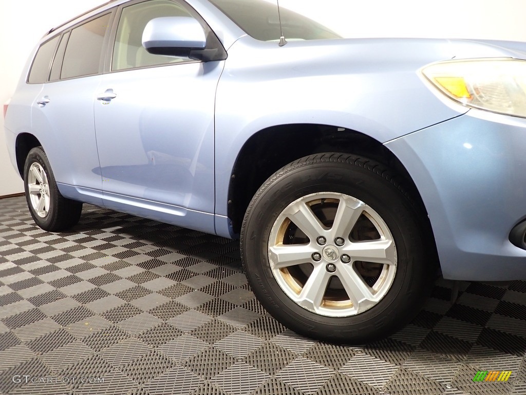 2009 Highlander  - Blue Streak Metallic / Ash photo #3