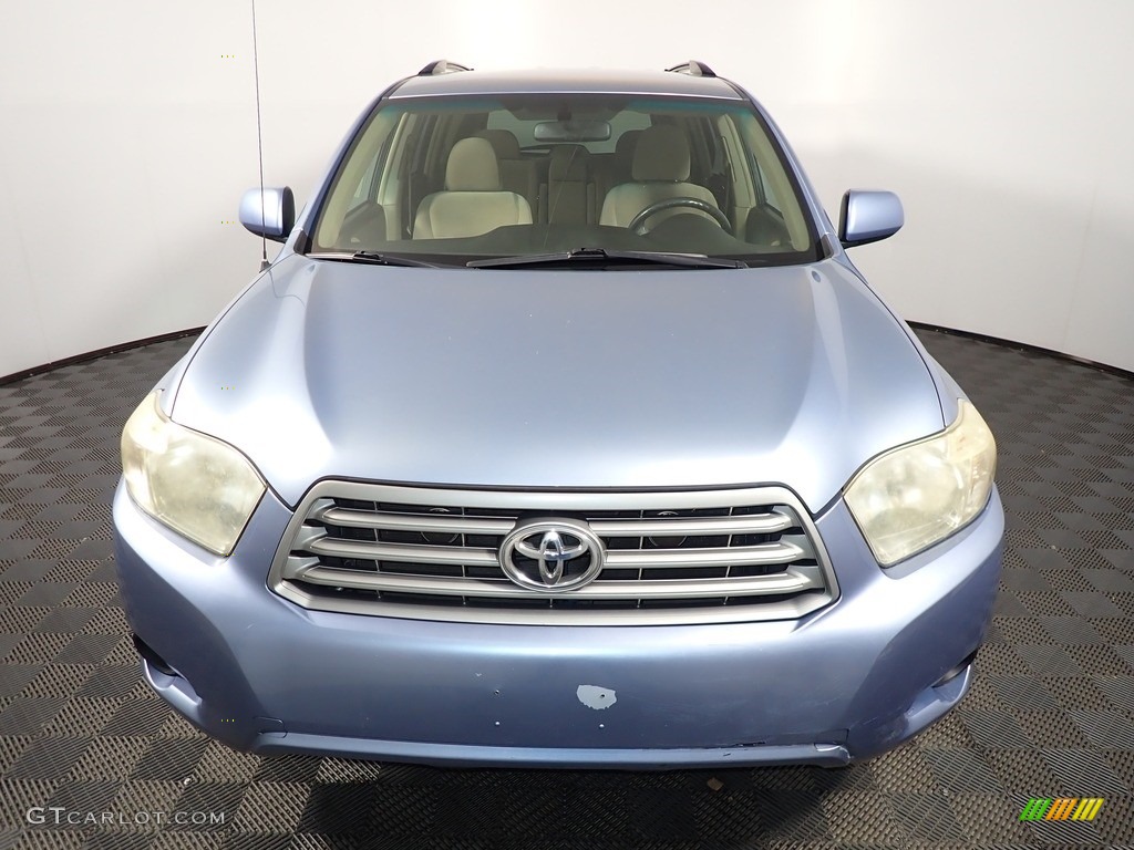 2009 Highlander  - Blue Streak Metallic / Ash photo #4