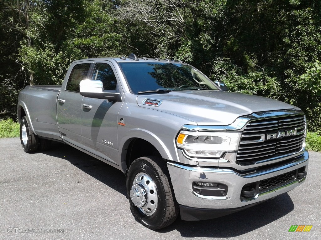 Billet Silver Metallic 2020 Ram 3500 Laramie Crew Cab 4x4 Exterior Photo #139017804