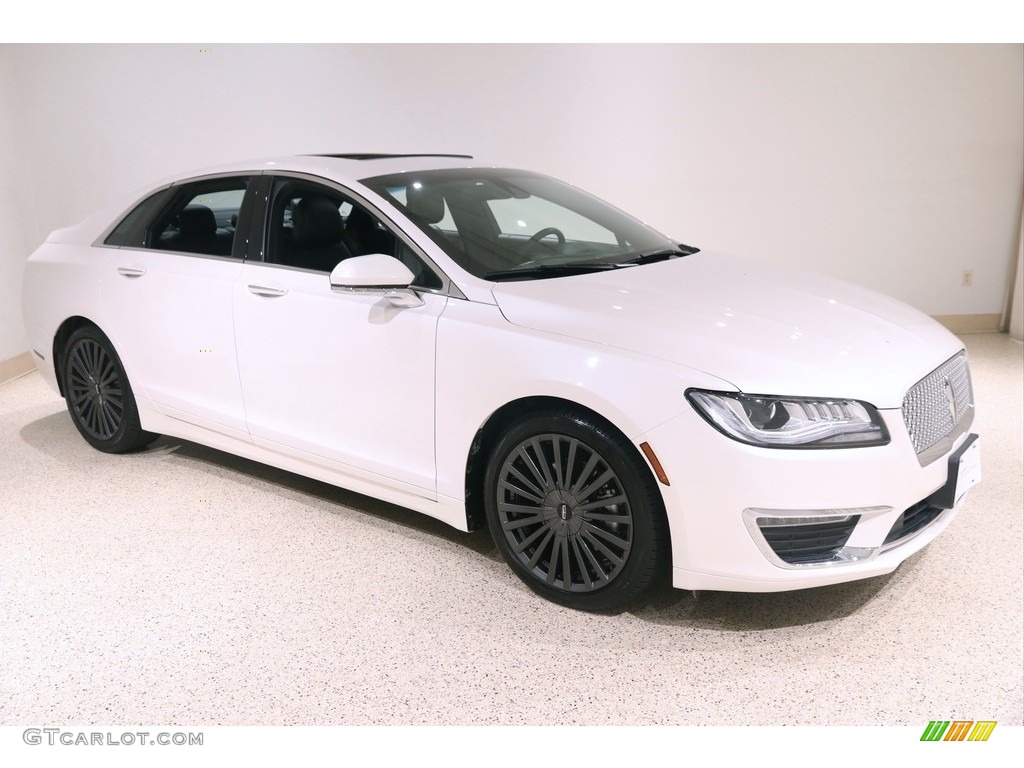 2018 MKZ Reserve AWD - White Platinum Metallic Tri-Coat / Ebony photo #1