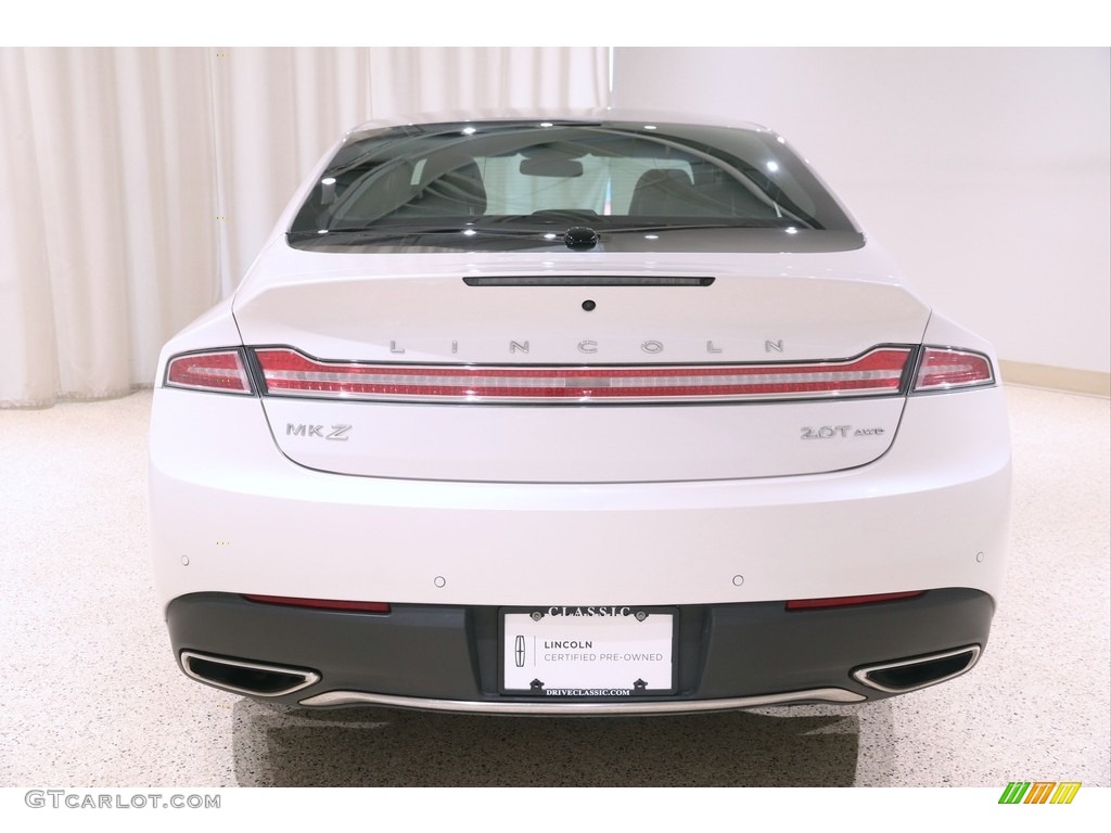 2018 MKZ Reserve AWD - White Platinum Metallic Tri-Coat / Ebony photo #20