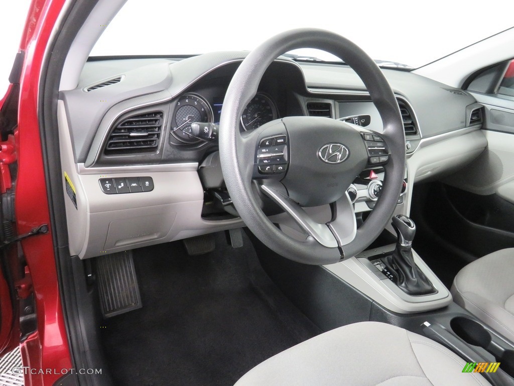 2019 Elantra SEL - Scarlet Red / Black photo #30