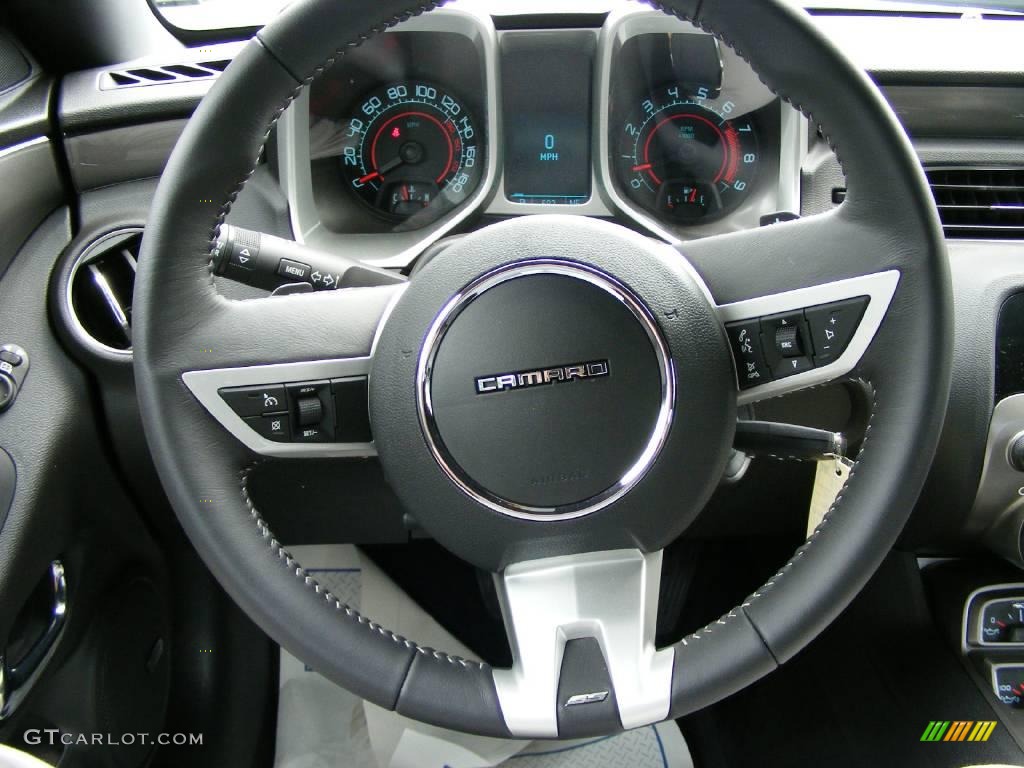 2010 Camaro SS/RS Coupe - Black / Black photo #12