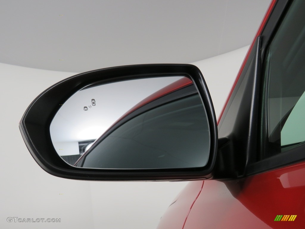 2019 Elantra SEL - Scarlet Red / Black photo #40