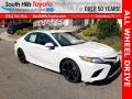 2020 Wind Chill Pearl Toyota Camry XSE AWD  photo #1