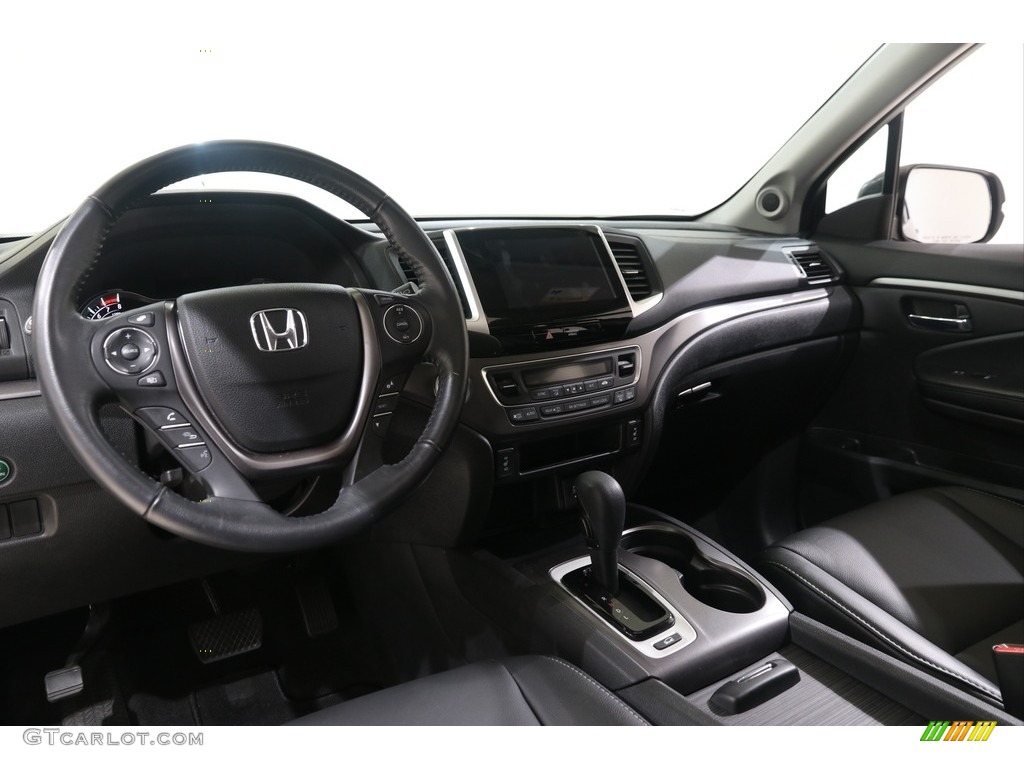 2017 Pilot EX-L AWD - Modern Steel Metallic / Black photo #8