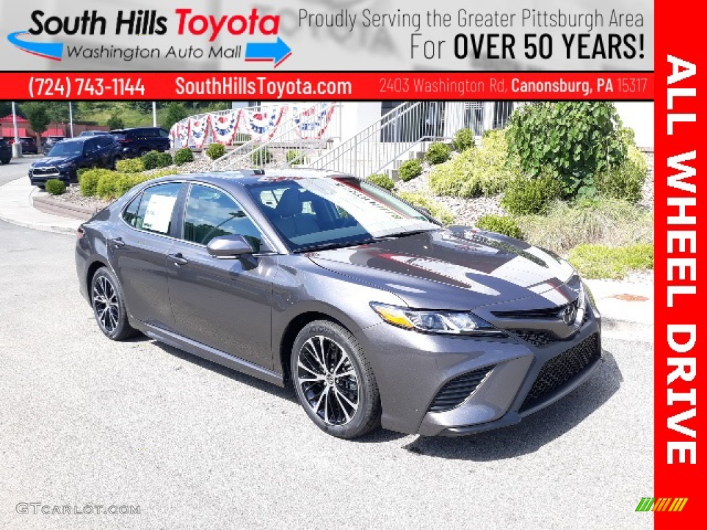 2020 Camry SE AWD - Predawn Gray Mica / Ash photo #1