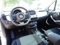 Black 2016 Fiat 500X Easy AWD Interior Color