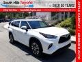 2020 Blizzard White Pearl Toyota Highlander Hybrid XLE AWD  photo #1