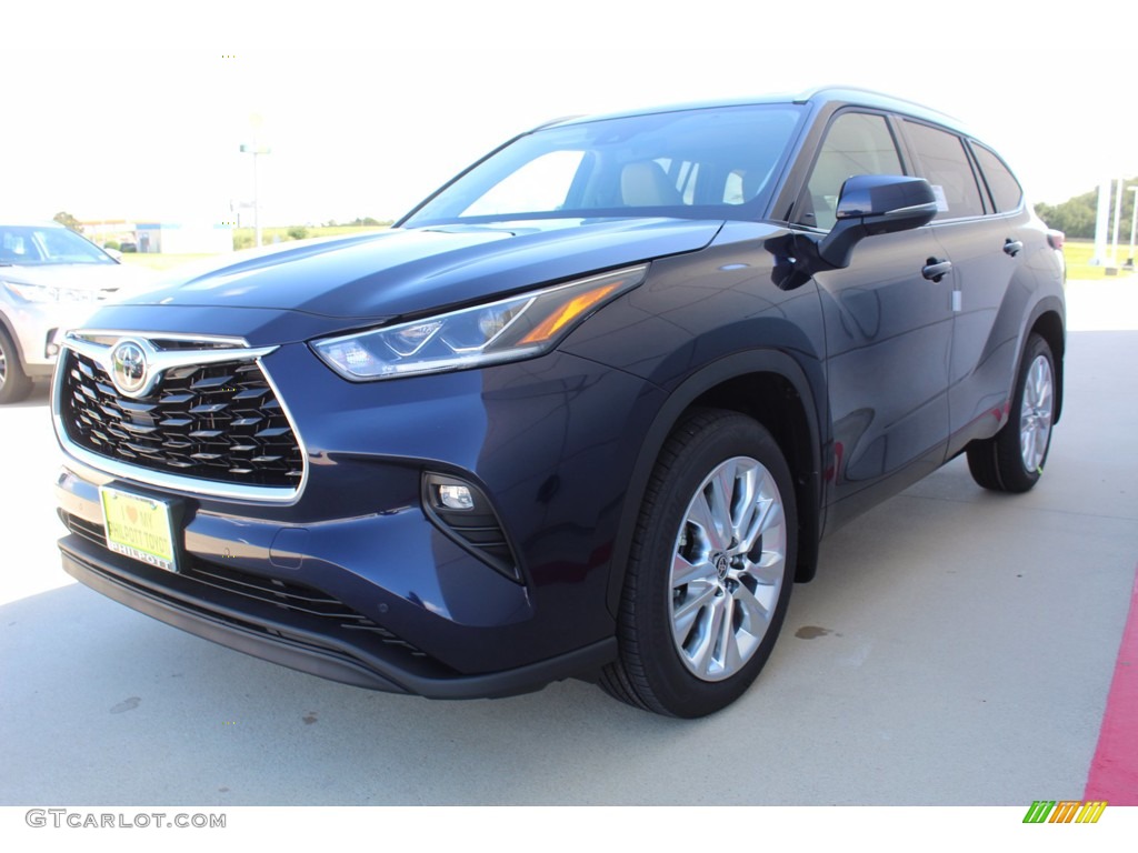 2020 Highlander Limited - Blueprint / Harvest Beige photo #4