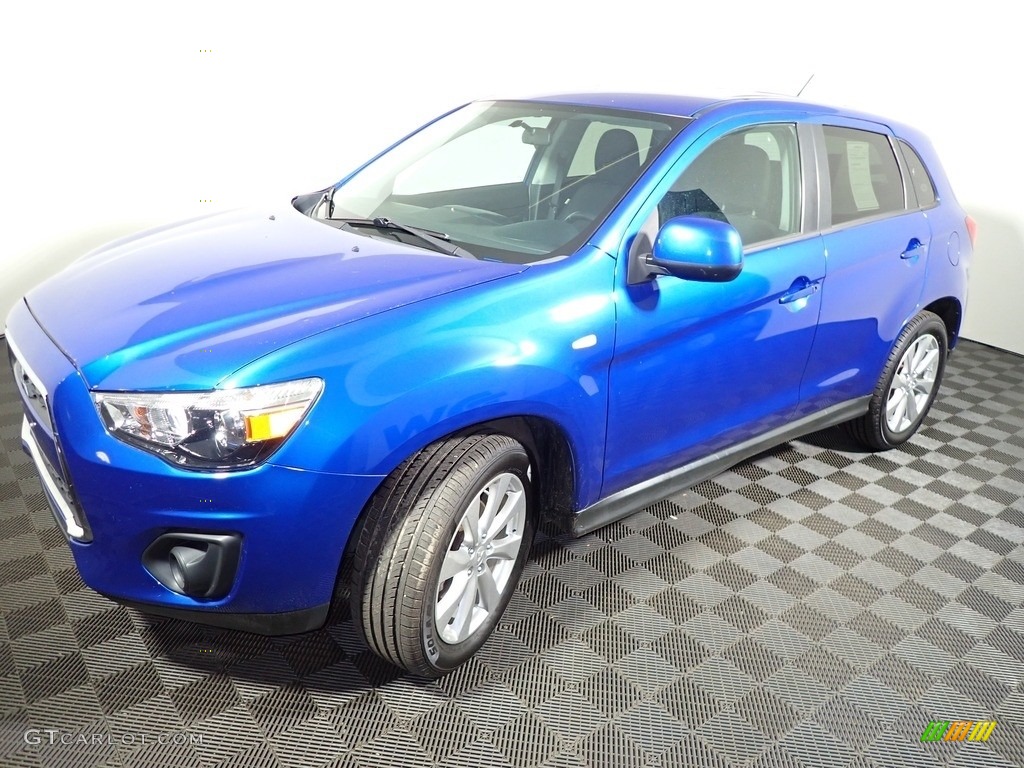 2015 Outlander Sport ES - Octane Blue / Black photo #8