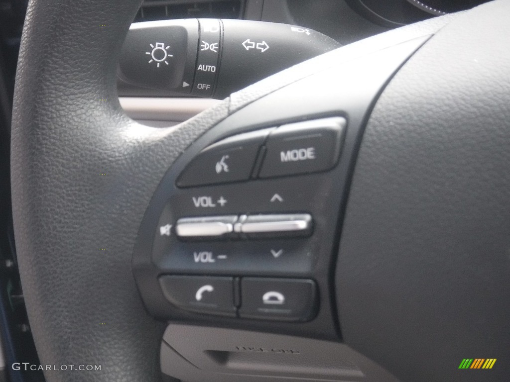 2019 Elantra SEL - Lakeside Blue / Gray photo #19