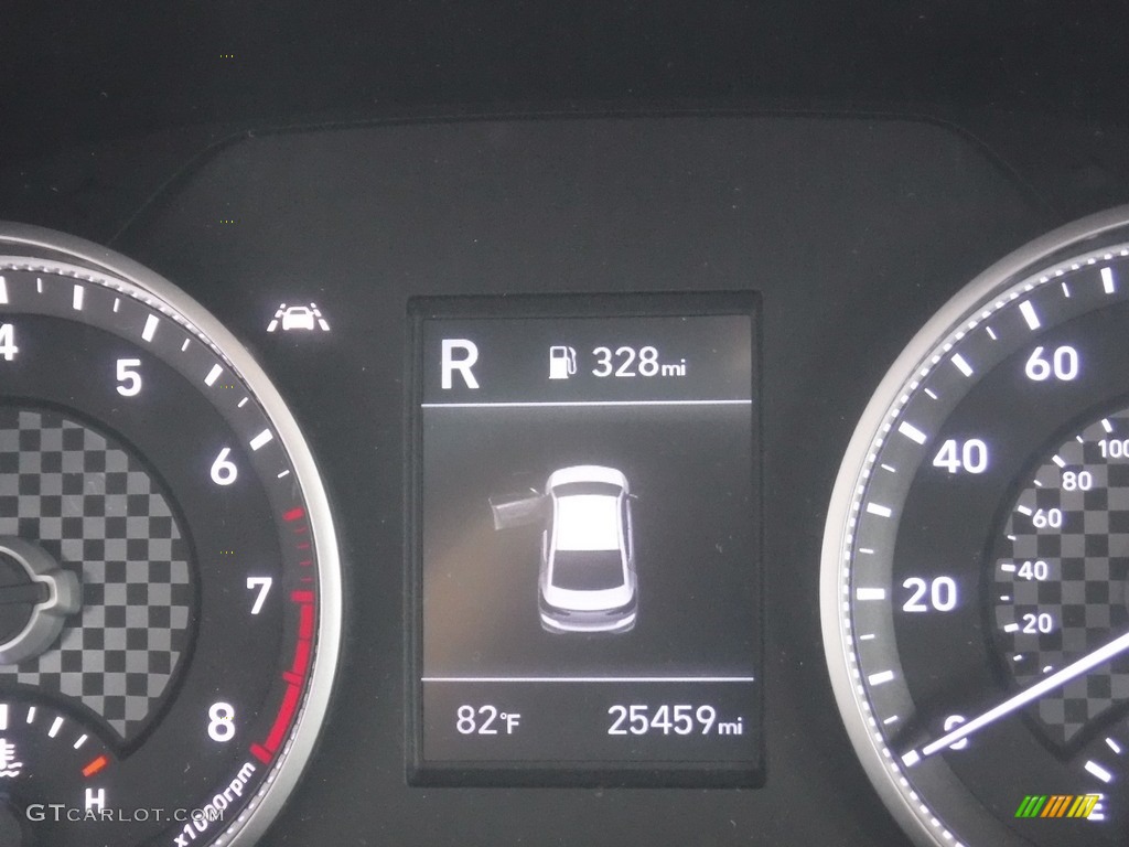 2019 Elantra SEL - Lakeside Blue / Gray photo #25