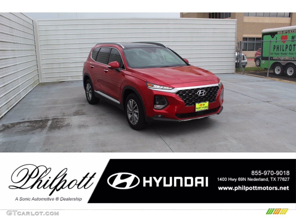 Calypso Red Hyundai Santa Fe