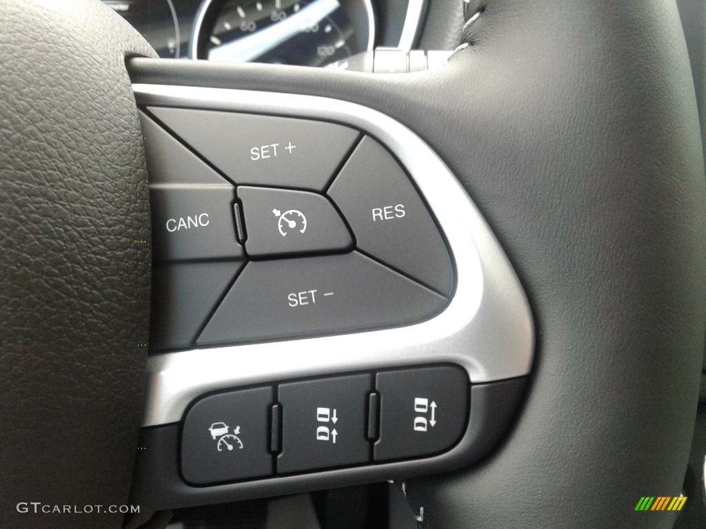 2020 Jeep Compass Latitude Ski Gray/Black Steering Wheel Photo #139023728