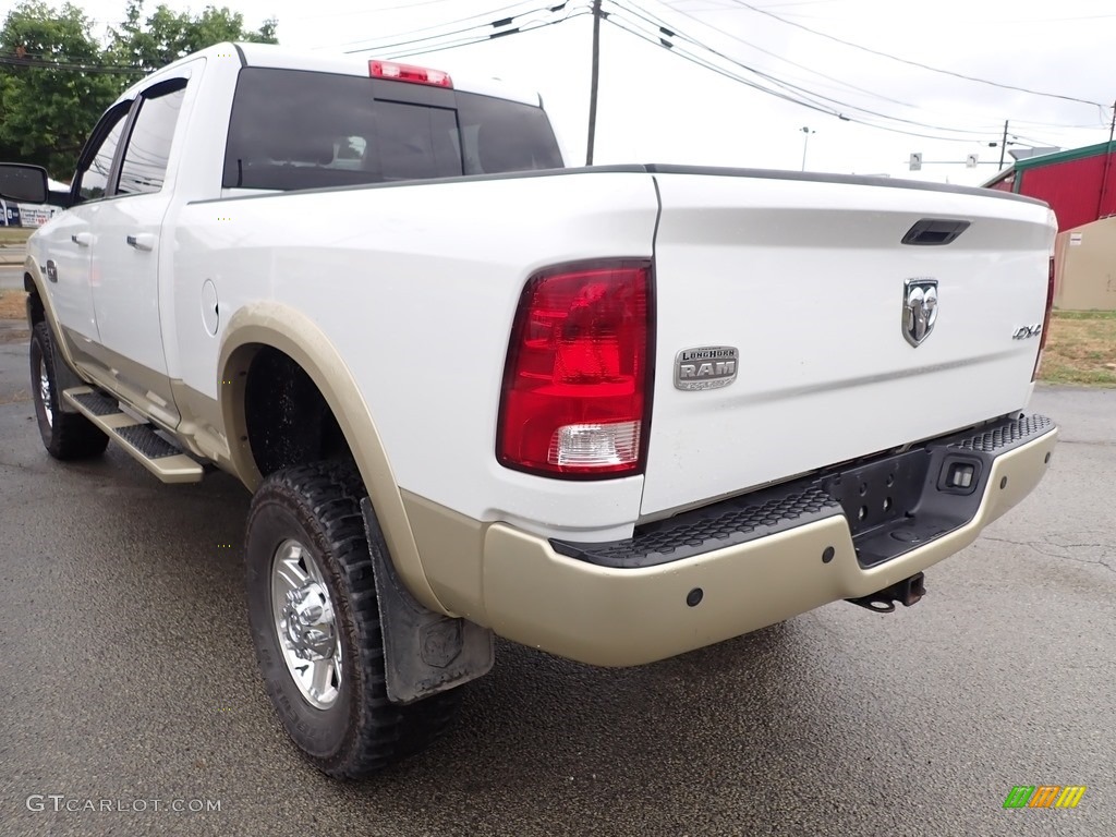 Bright White 2012 Dodge Ram 2500 HD Laramie Longhorn Crew Cab 4x4 Exterior Photo #139024040