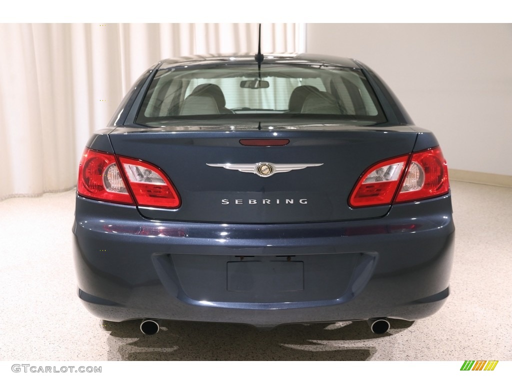 2008 Sebring Limited Sedan - Modern Blue Pearl / Medium Pebble Beige/Cream photo #19