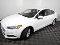 2016 Oxford White Ford Fusion S  photo #7