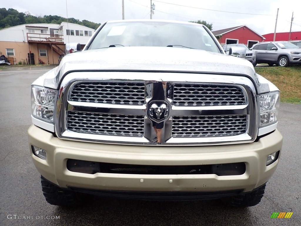 Bright White 2012 Dodge Ram 2500 HD Laramie Longhorn Crew Cab 4x4 Exterior Photo #139024136