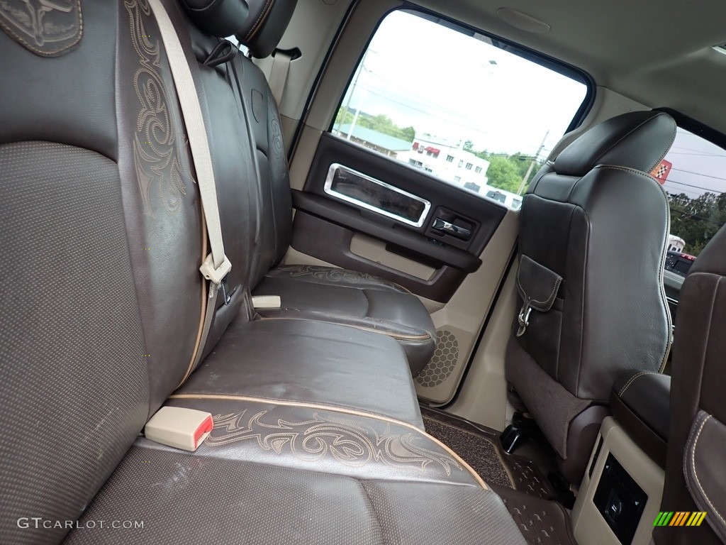 2012 Dodge Ram 2500 HD Laramie Longhorn Crew Cab 4x4 Rear Seat Photos