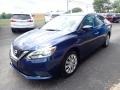 2016 Deep Blue Pearl Nissan Sentra S  photo #8