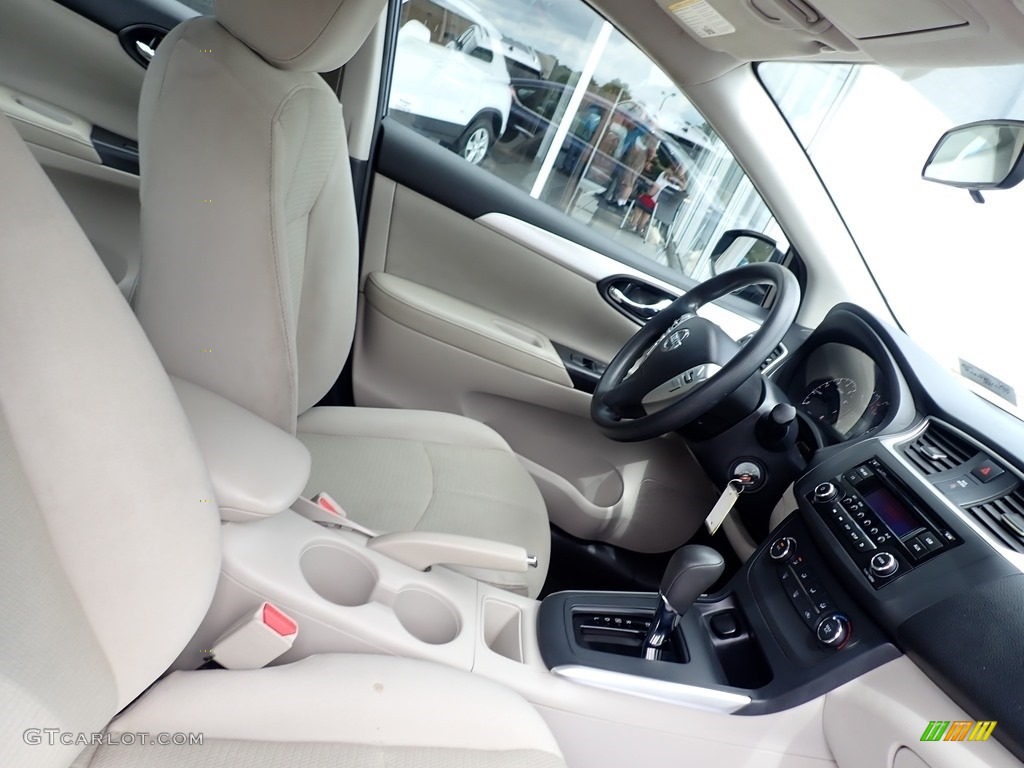 2016 Sentra S - Deep Blue Pearl / Marble Gray photo #10