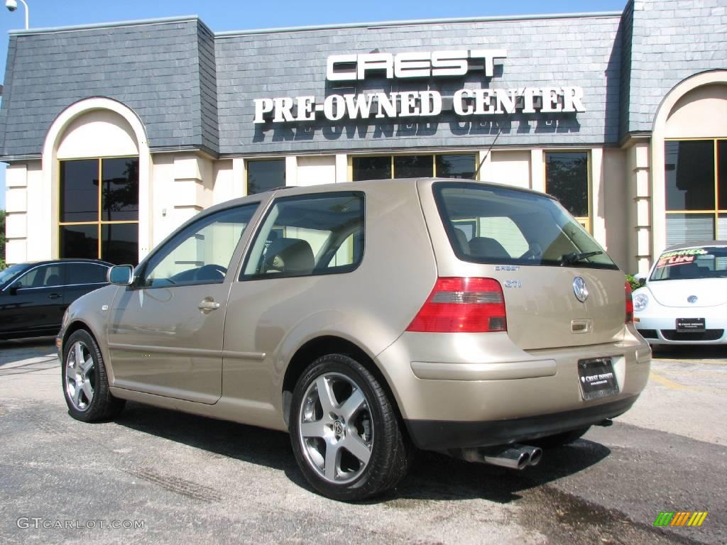 2001 GTI GLS - Storm Beige Metallic / Beige photo #5