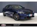 2020 Mediterranean Blue Metallic BMW 3 Series 330i Sedan  photo #1