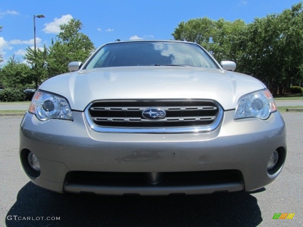 2006 Outback 2.5i Limited Wagon - Brilliant Silver Metallic / Off Black photo #4