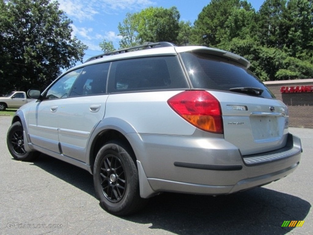 2006 Outback 2.5i Limited Wagon - Brilliant Silver Metallic / Off Black photo #8