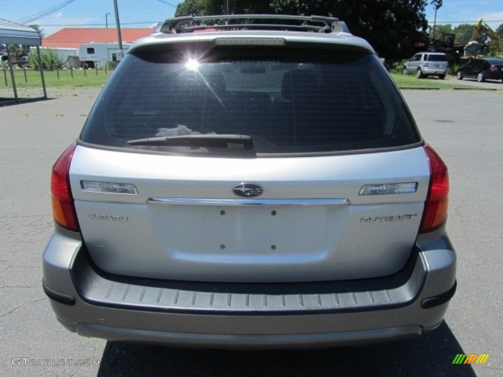 2006 Outback 2.5i Limited Wagon - Brilliant Silver Metallic / Off Black photo #9