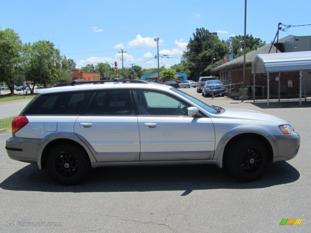 2006 Outback 2.5i Limited Wagon - Brilliant Silver Metallic / Off Black photo #11