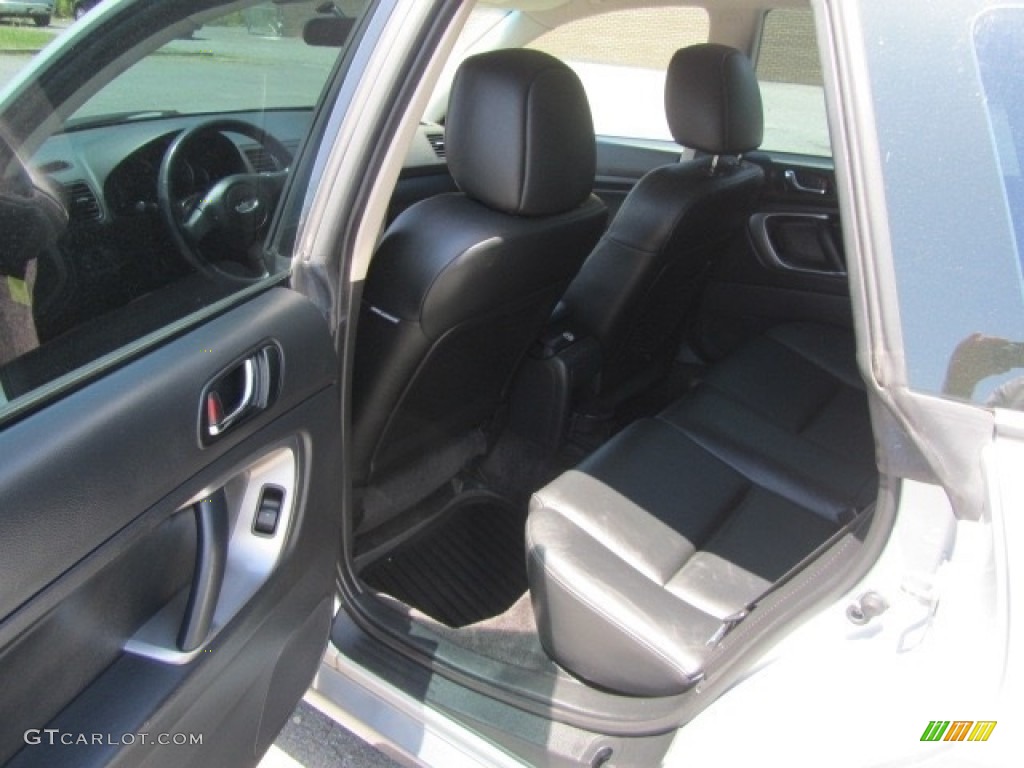 2006 Outback 2.5i Limited Wagon - Brilliant Silver Metallic / Off Black photo #19