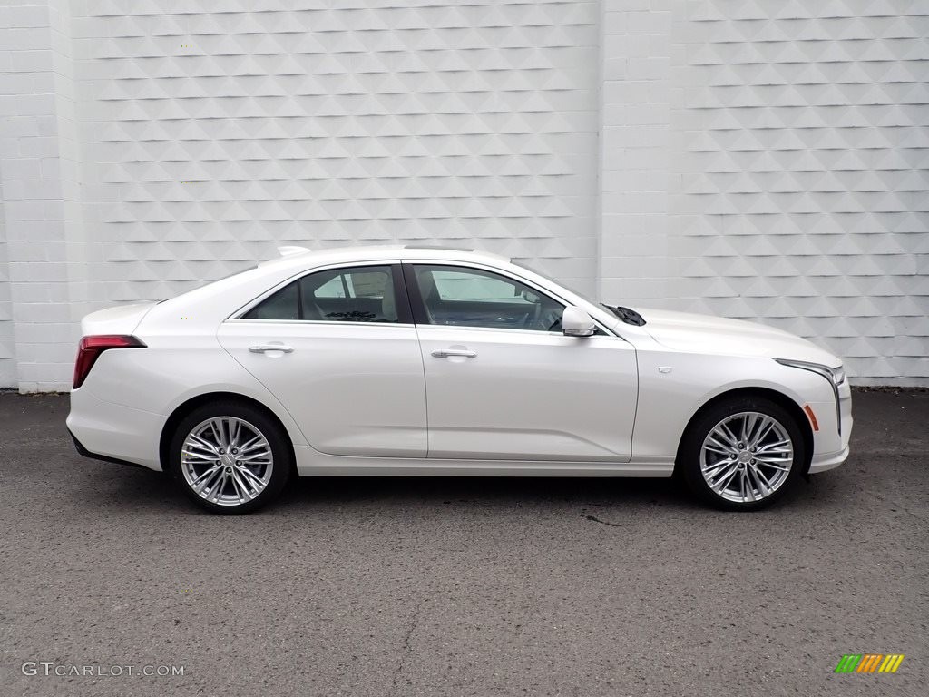 Summit White 2020 Cadillac CT4 Premium Luxury AWD Exterior Photo #139028537