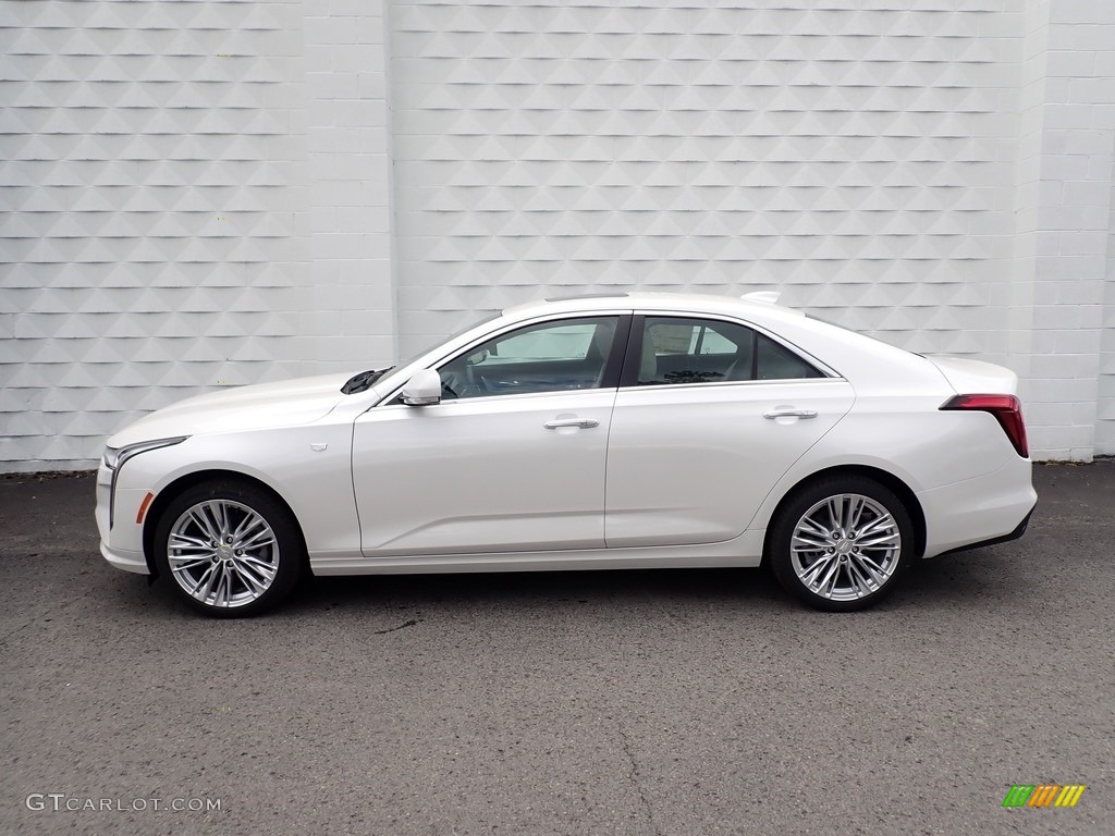 Summit White 2020 Cadillac CT4 Premium Luxury AWD Exterior Photo #139028567