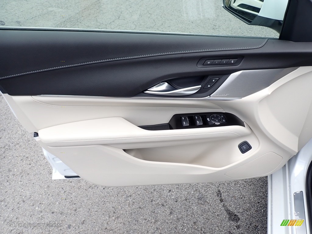 2020 Cadillac CT4 Premium Luxury AWD Jet Black Door Panel Photo #139028723