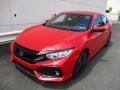 Rallye Red 2017 Honda Civic EX-L Navi Hatchback Exterior