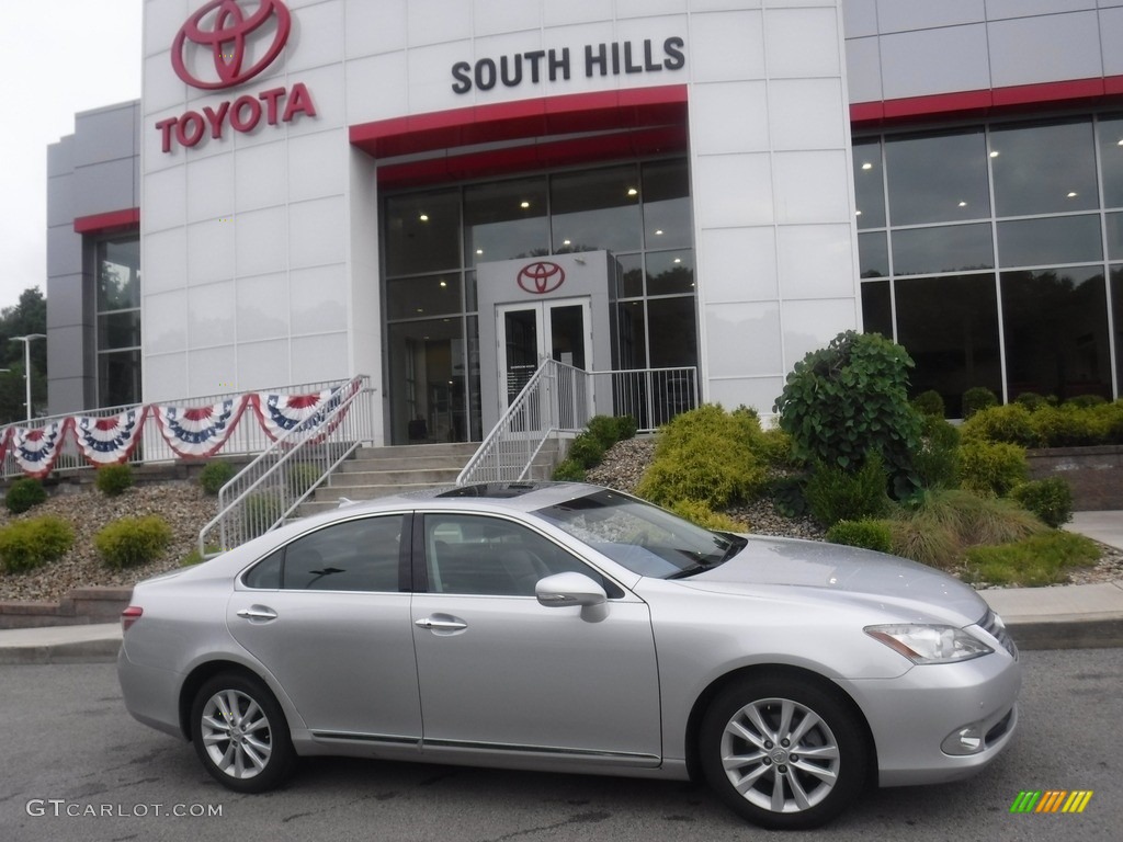 2011 ES 350 - Tungsten Pearl / Light Gray photo #2