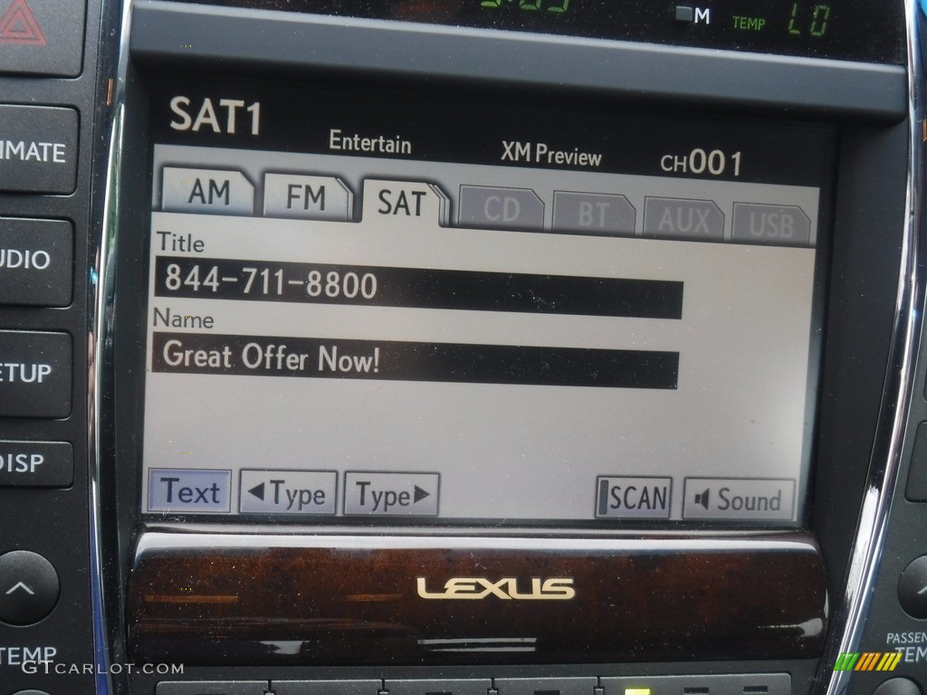 2011 ES 350 - Tungsten Pearl / Light Gray photo #6